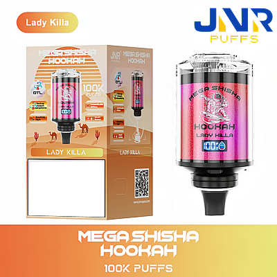 JNR Mega Shisha Hookah 100K - Lady Killa